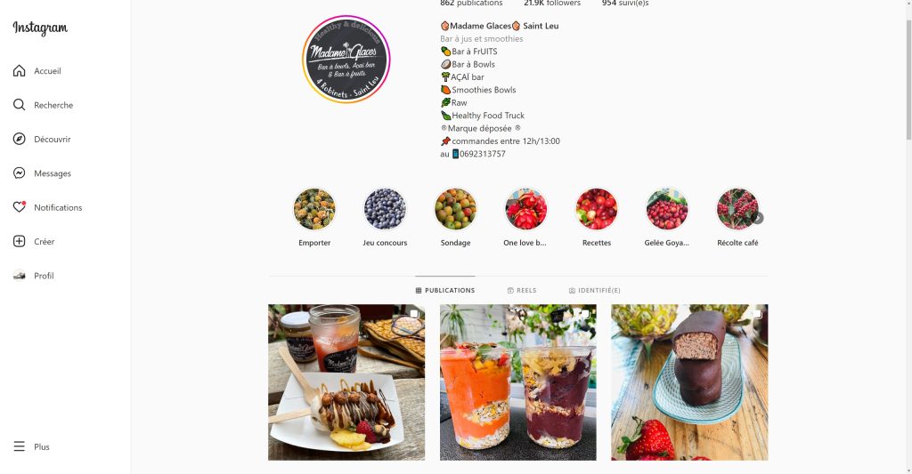 Un exemple de multicanal : Instagram + point de vente