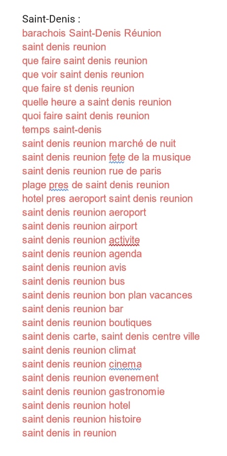 Exemple de brainstorming plus large, pas uniquement basé sur les produits vendus